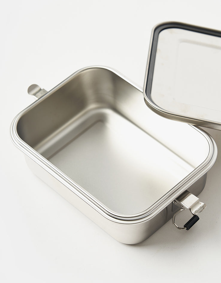 Butter Goods Metal Lunchbox - Silver