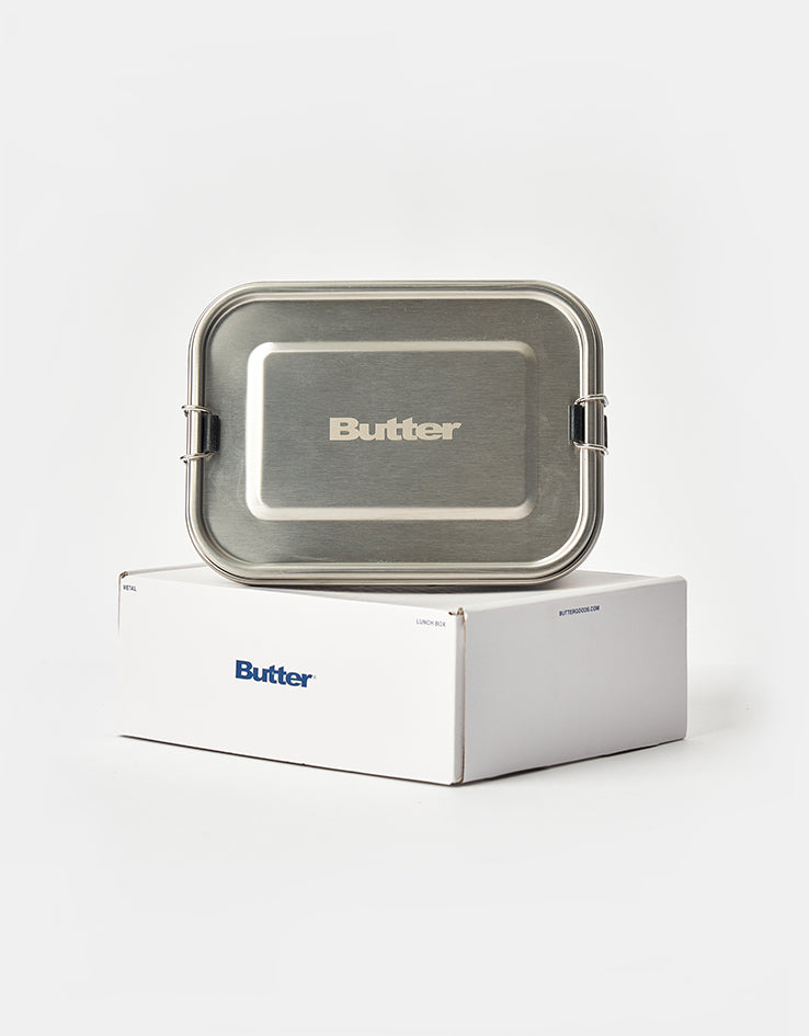 Butter Goods Metal Lunchbox - Silver