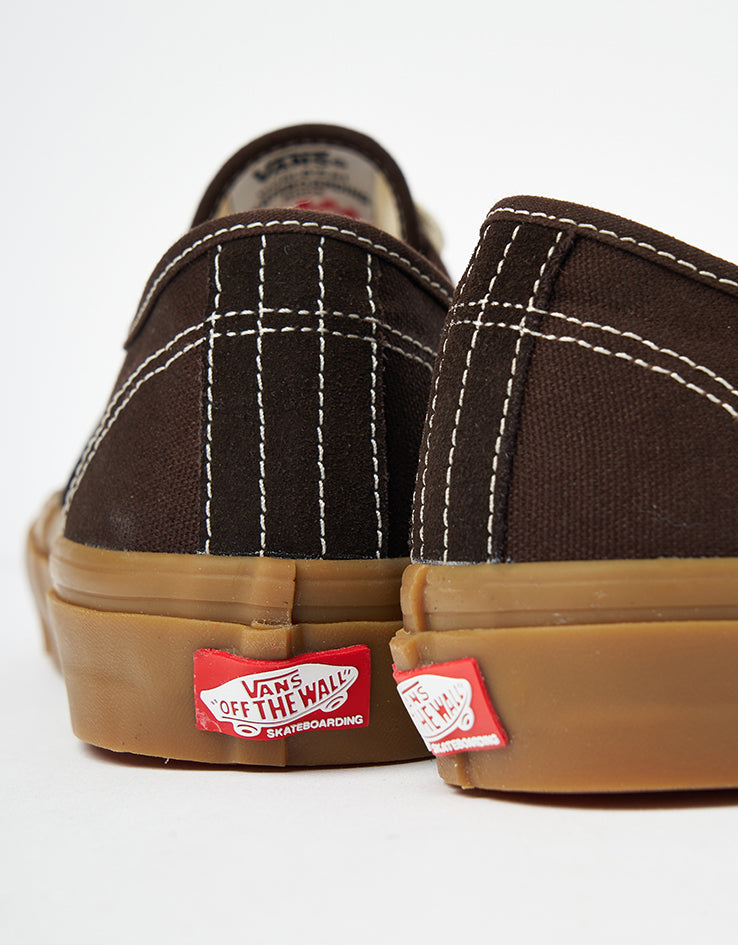 Vans Skate Authentic Shoes - Brown/Gum