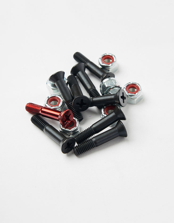 Chocolate 1" Longneck Phllips Bolts