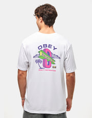 Obey Dream Construction T-Shirt - White