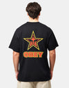 Obey Star T-Shirt - Vintage Black