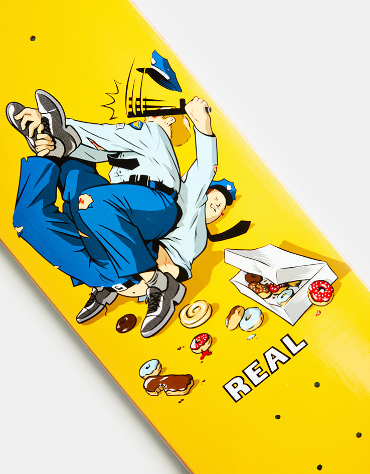 Real Double Duty Cops 'EASY RIDER' Skateboard Deck - 8.25"
