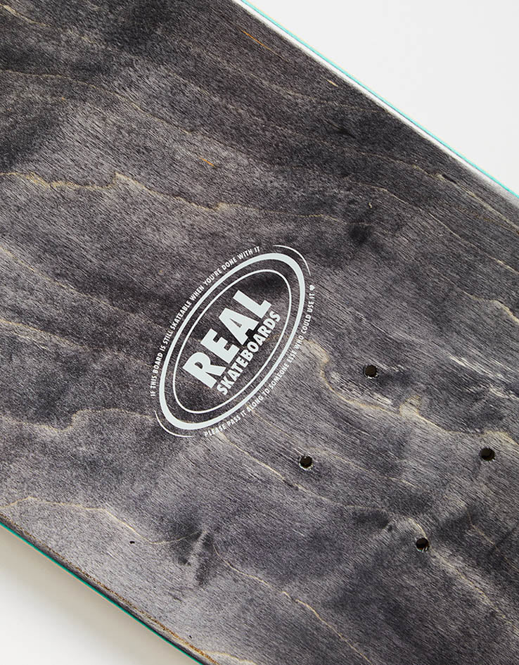 Real Nicole Queen of Hearts 'TWIN NOSE' Skateboard Deck - 8.25"