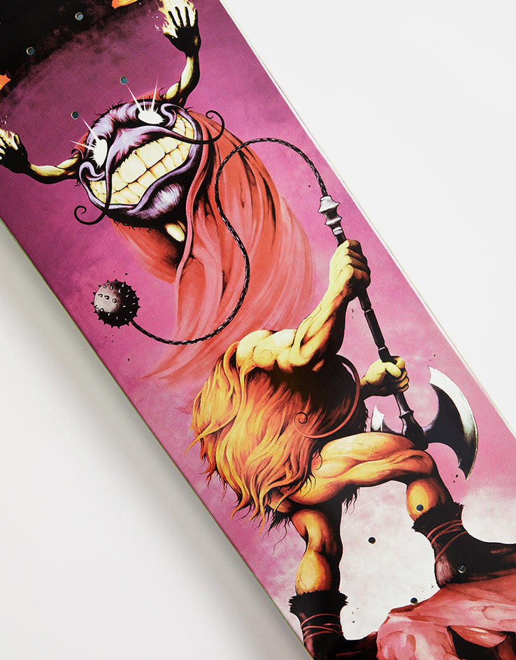 Anti Hero Hewitt Grimplestix Barbarians Skateboard Deck - 8.5"