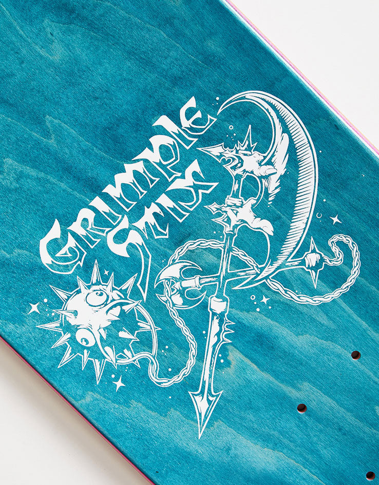 Anti Hero Hewitt Grimplestix Barbarians Skateboard Deck - 8.5"