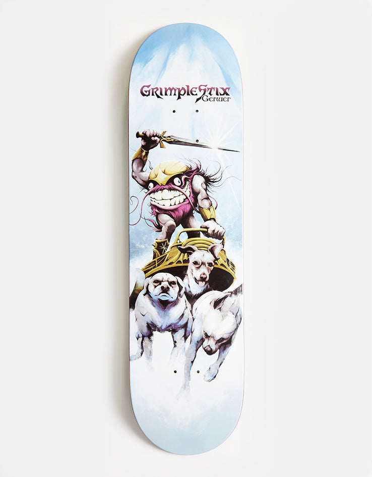 Anti Hero Gerwer Grimplestix Barbarians Skateboard Deck - 8.28"