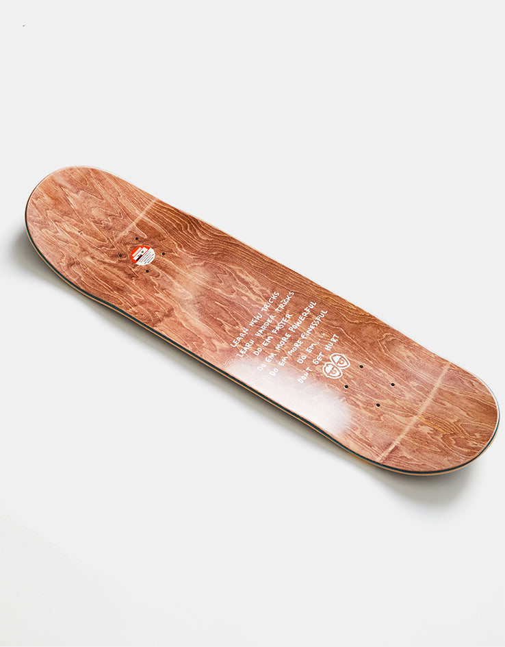 Krooked Una Star Vest Skateboard Deck - 8.5"