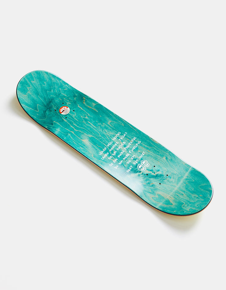 Krooked Gonz Mermaid Skateboard Deck - 8.25"