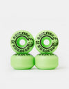 Spitfire Burners Green 99d Skateboard Wheels - 52mm