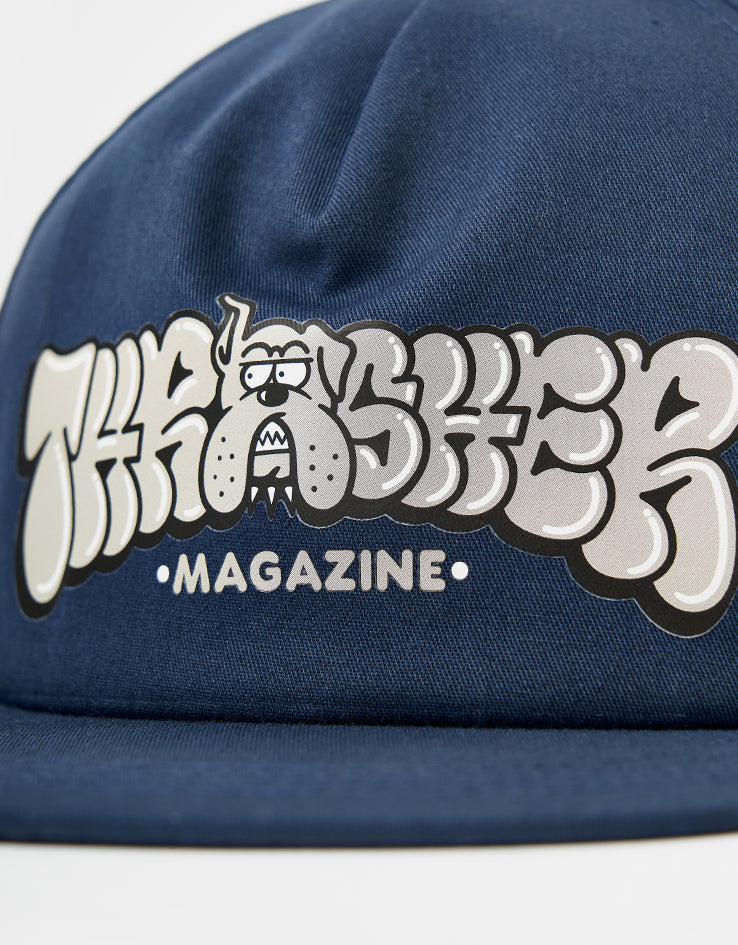 Thrasher Bully Snapback Cap - Navy