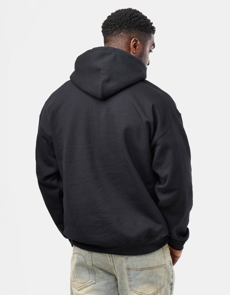 Thrasher Metal Pullover Hoodie - Black