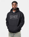 Thrasher Metal Pullover Hoodie - Black