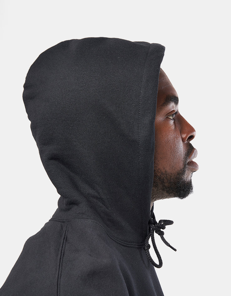 Thrasher Metal Pullover Hoodie - Black