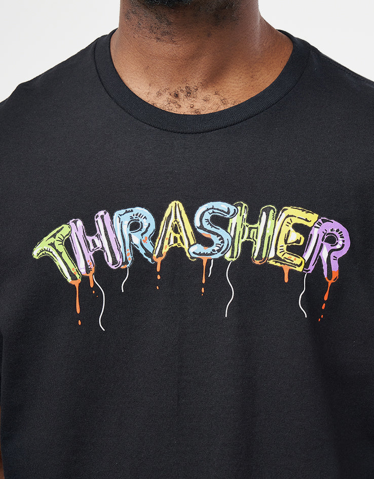 Thrasher Balloons T-Shirt - Black