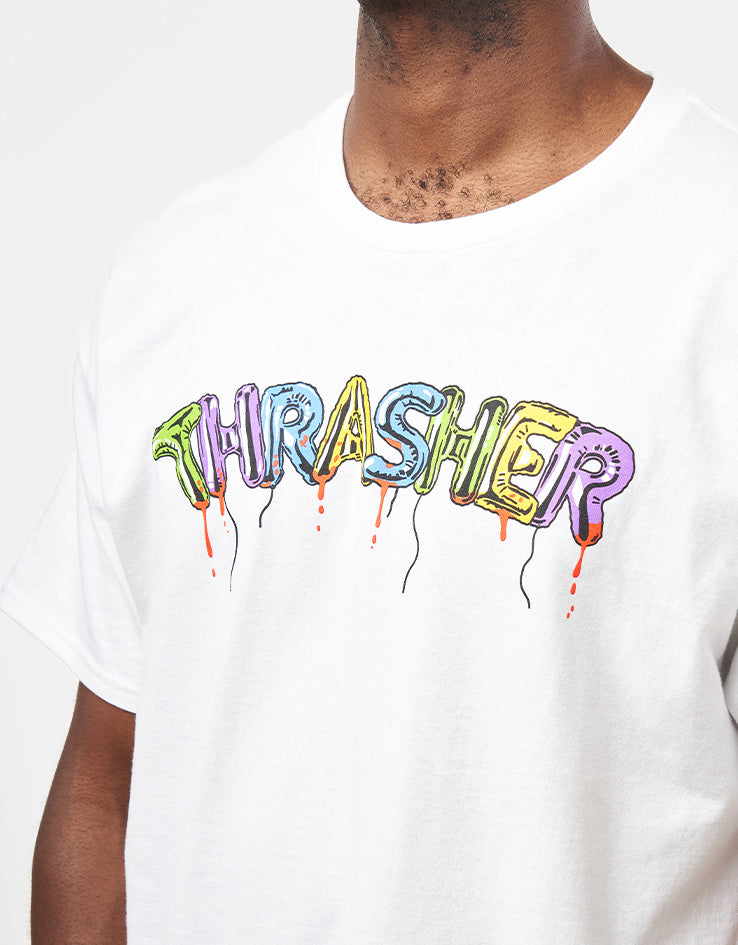 Thrasher Balloons T-Shirt - White