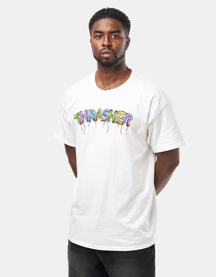 Thrasher Balloons T-Shirt - White