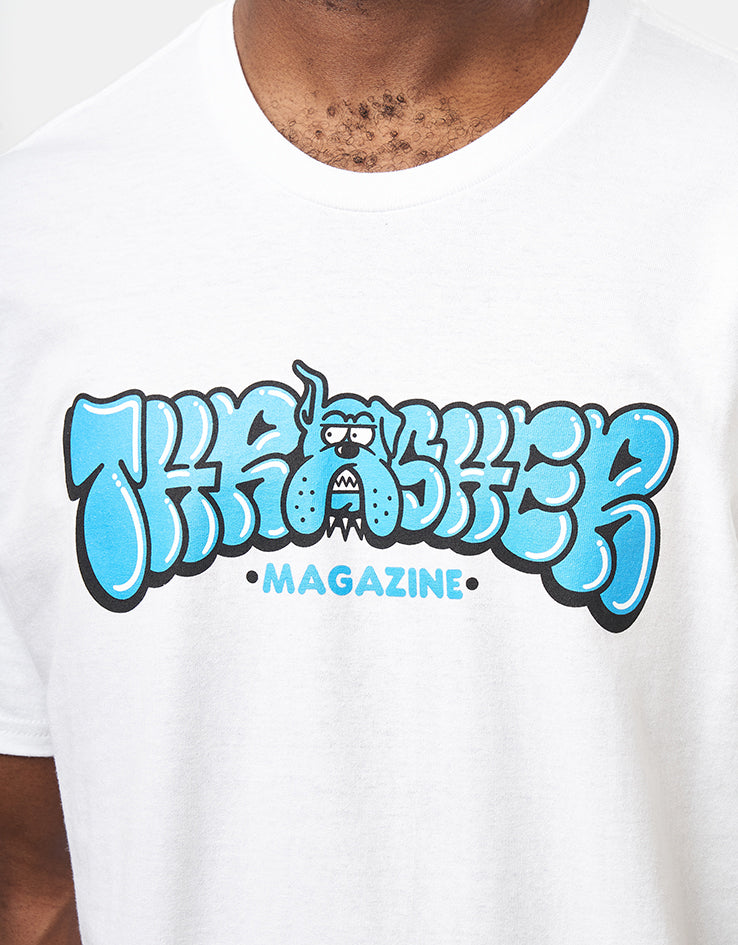 Thrasher Bully T-Shirt - White