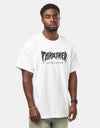 Thrasher Metal T-Shirt - White