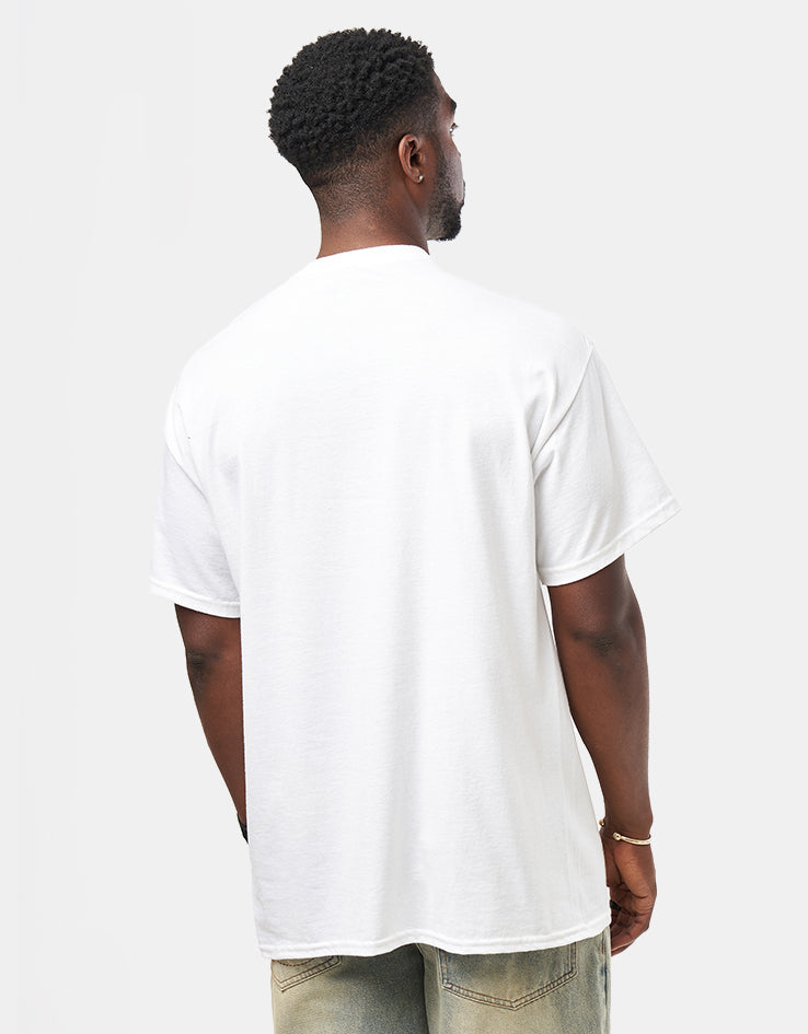 Thrasher Metal T-Shirt - White