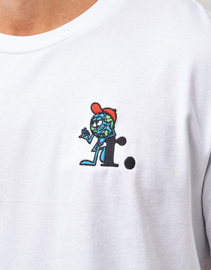 Route One Worldwide Chillers Organic T-Shirt - White