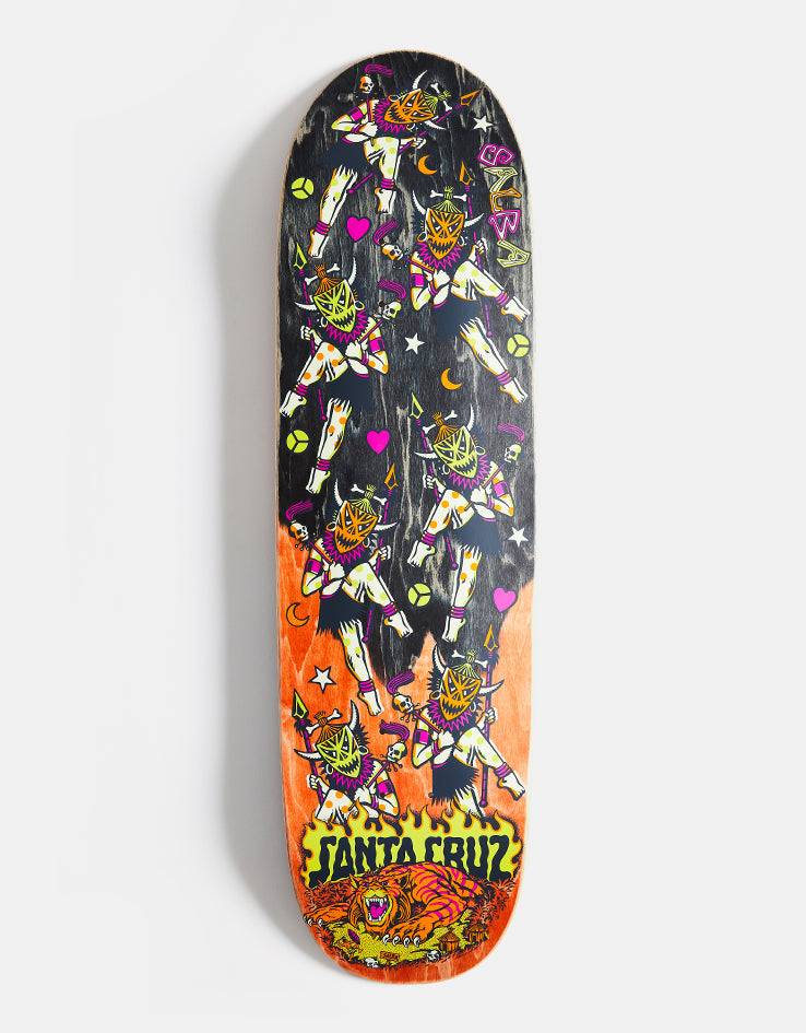 Santa Cruz Salba Firedance Skateboard Deck - 8.8"