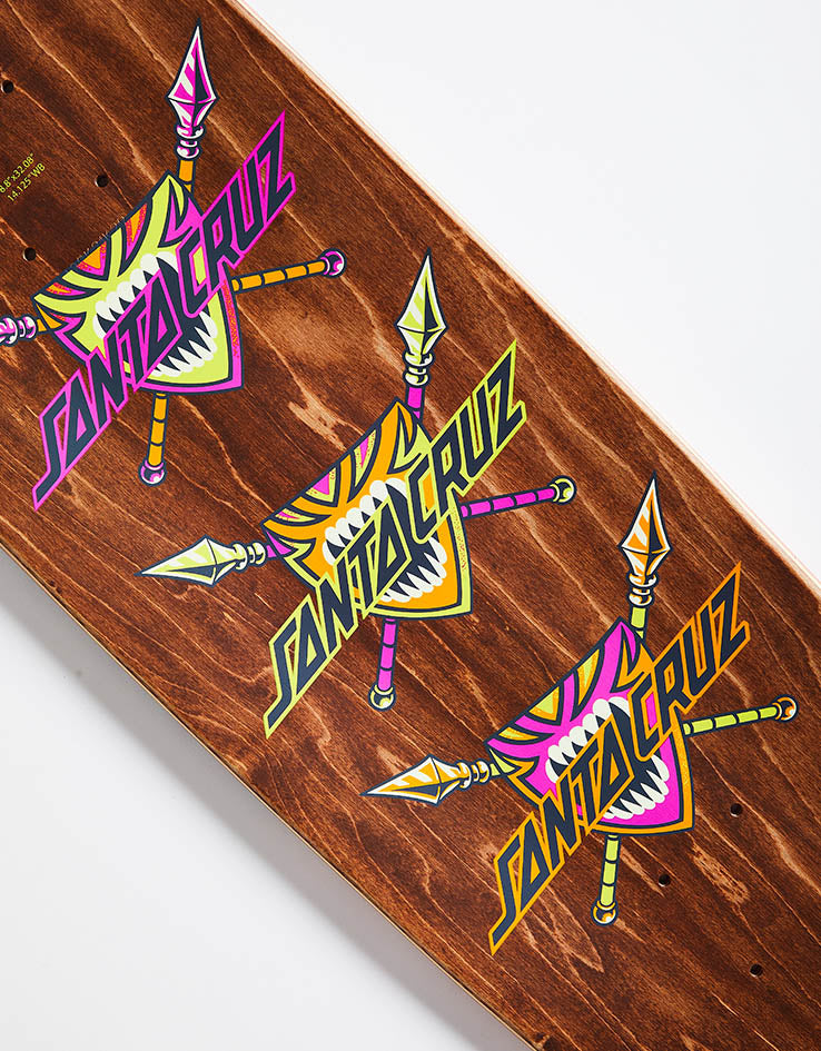 Santa Cruz Salba Firedance Skateboard Deck - 8.8"