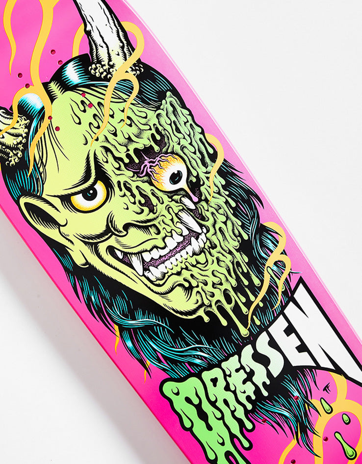 Santa Cruz Dressen Hannya Mask Skateboard Deck - 9.3"