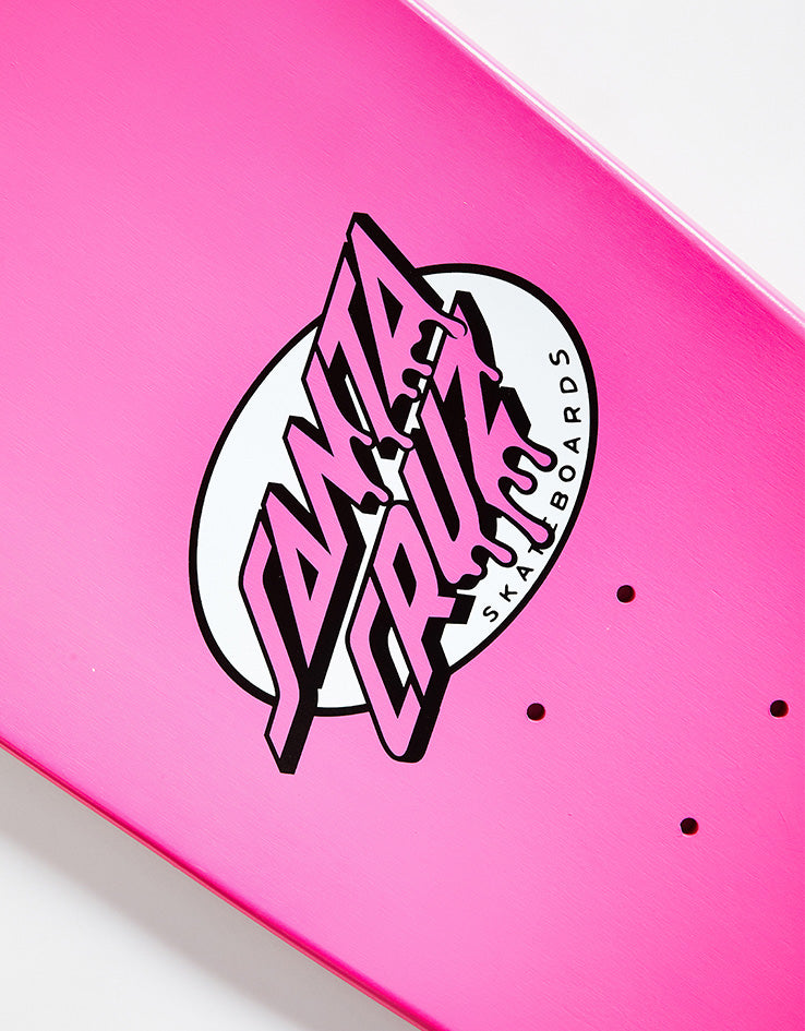 Santa Cruz Dressen Hannya Mask Skateboard Deck - 9.3"