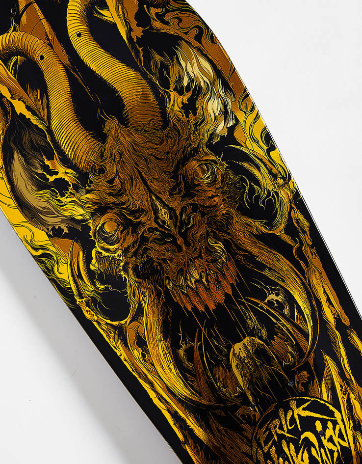 Santa Cruz Winkowski Primeval Gold Skateboard Deck - 10.34"