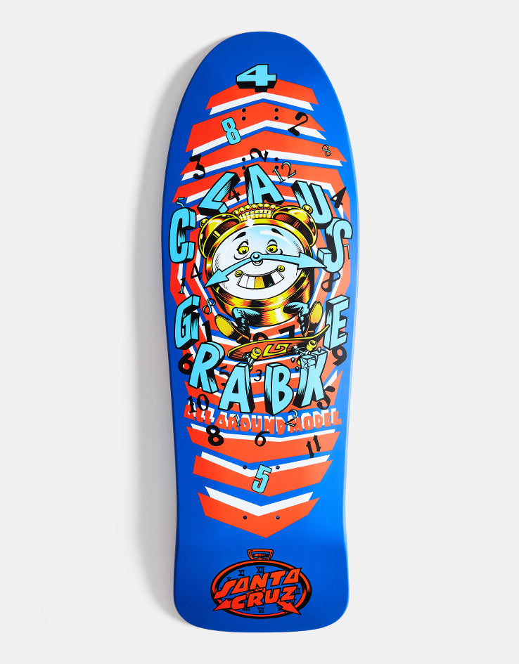 Santa Cruz Grabke All Around Reissue Skateboard Deck - 9.89"