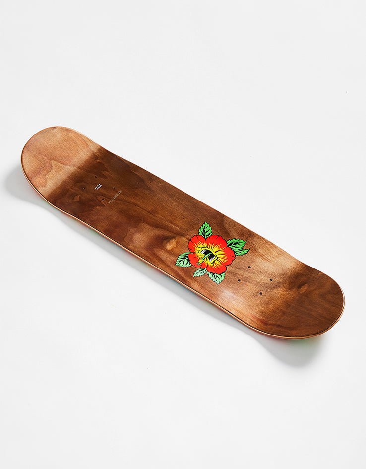 Santa Cruz Screaming Hibiscus Skateboard Deck - 8"