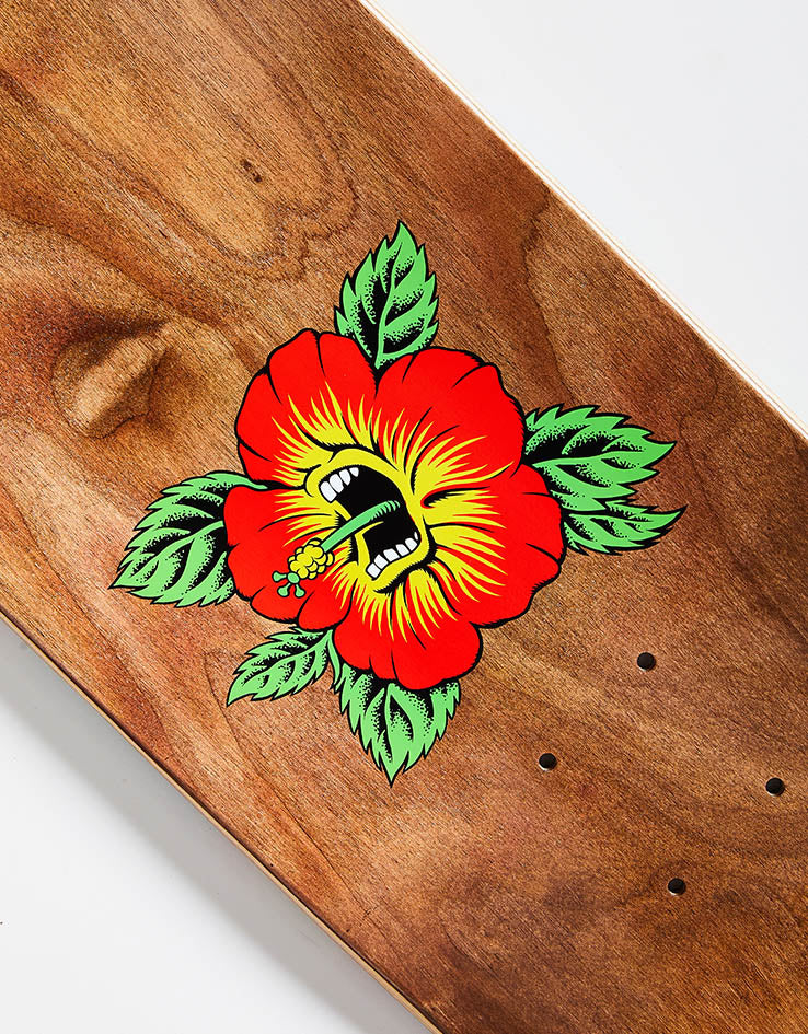 Santa Cruz Screaming Hibiscus Skateboard Deck - 8"