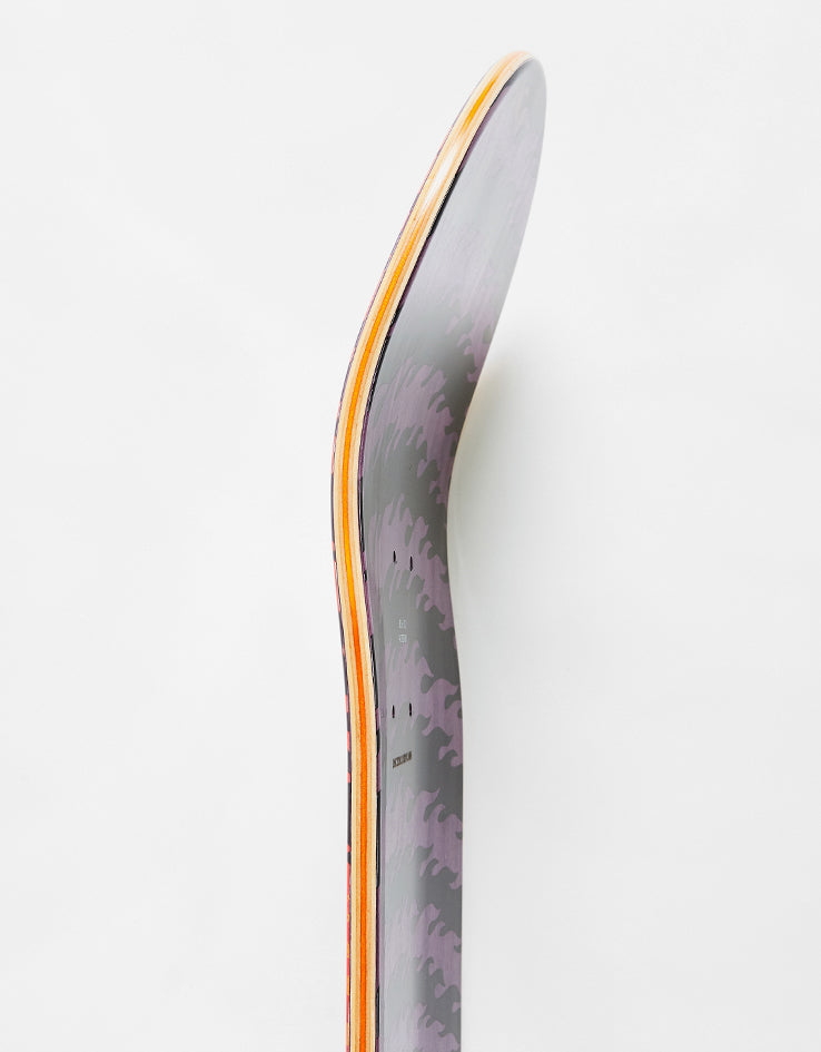 Santa Cruz Flame Ringed Dot Skateboard Deck - 8.5"