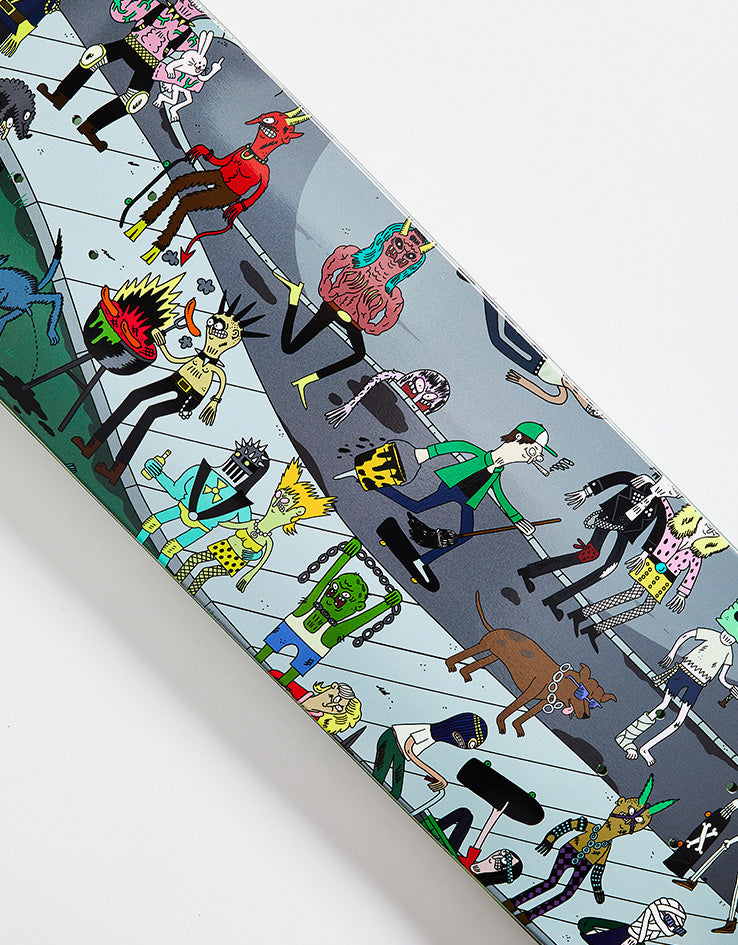 Creature Raffin Shred Party Deux Skateboard Deck - 8.53"