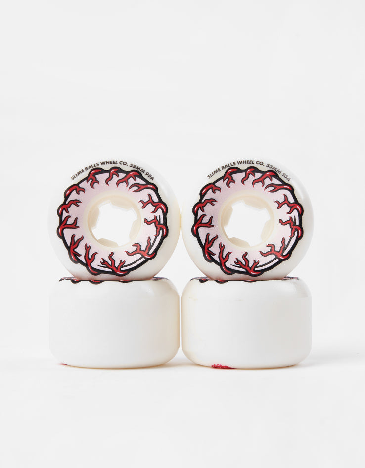 Slime Balls Pink Eyes Vomit Mini 95a Skateboard Wheels - 53mm