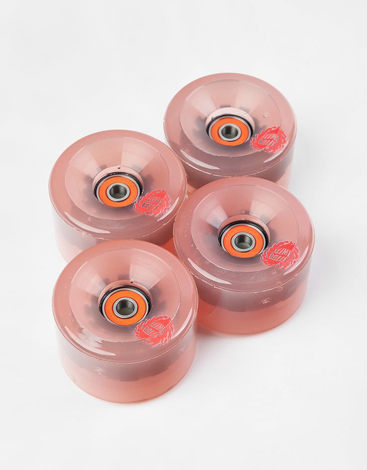 Slime Balls Pink Eyes Light Ups OG 78a Skateboard Wheels - 66mm