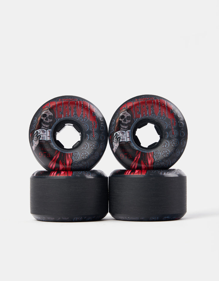 OJ x Creature Book of OJ Bloodsuckers Hardline 97a Skateboard Wheels - 54mm