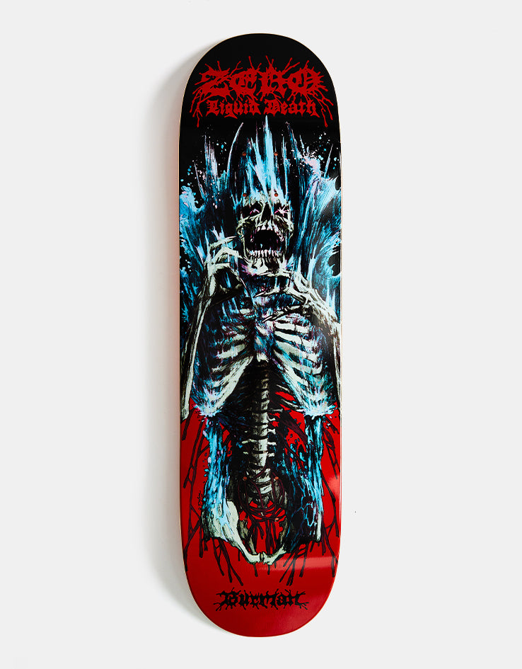 Zero Burman Liquid Death Skateboard Deck - 8.5"