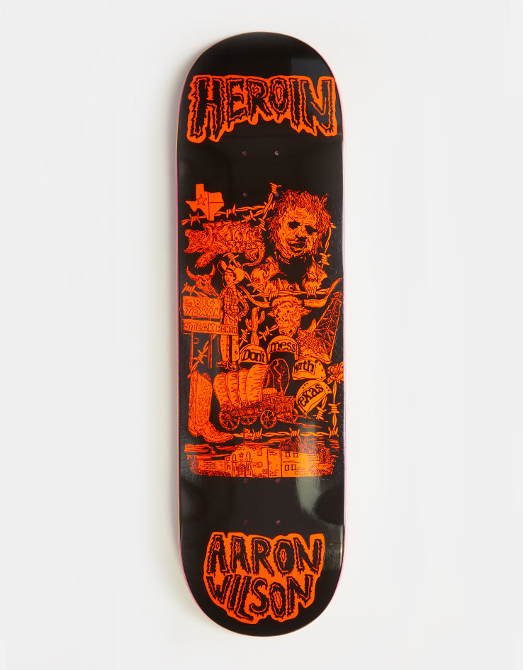 Heroin Wilson Allegory of Fear Skateboard Deck - 8.75”