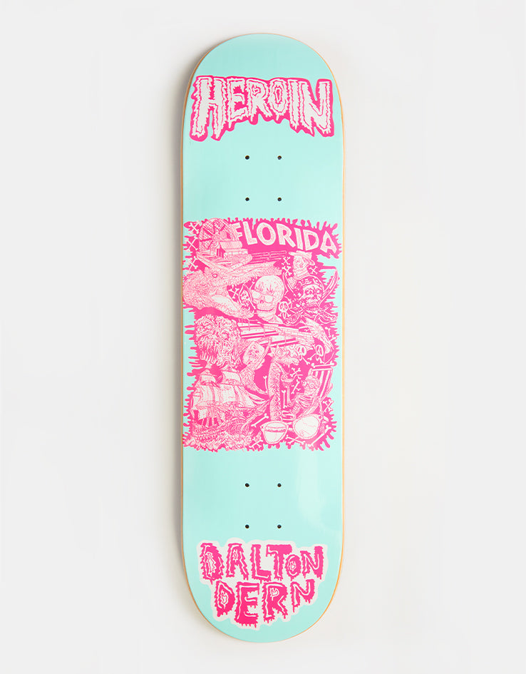 Heroin Dalton Allegory of Fear Skateboard Deck - 8.5”