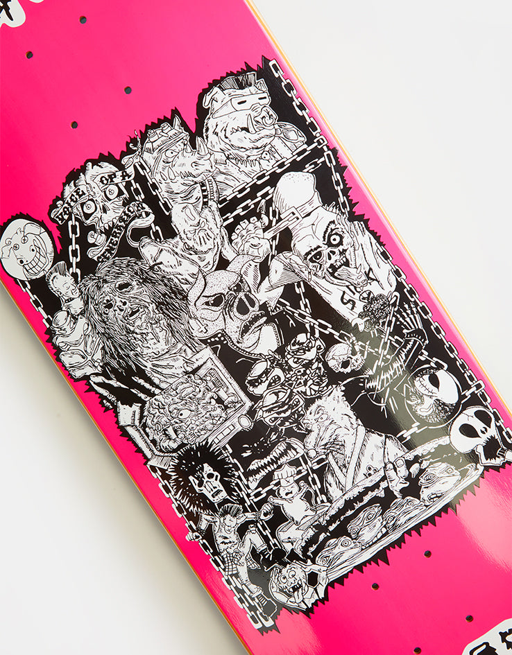 Heroin Nolan Allegory of Fear Skateboard Deck - 9.5”