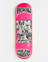 Heroin Nolan Allegory of Fear Skateboard Deck - 9.5”