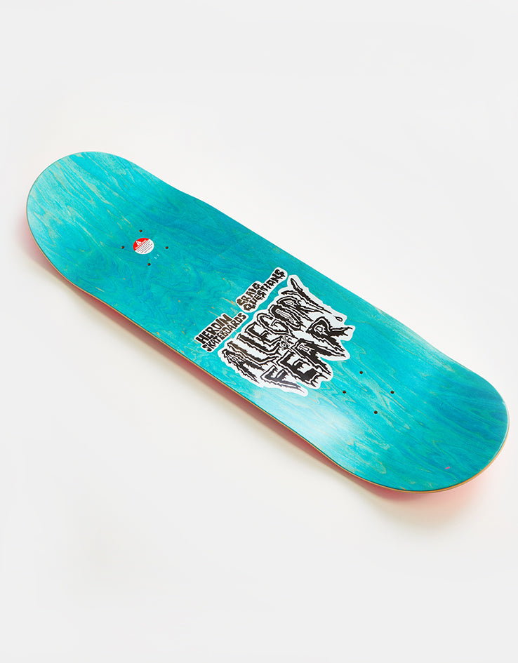 Heroin Nolan Allegory of Fear Skateboard Deck - 9.5”
