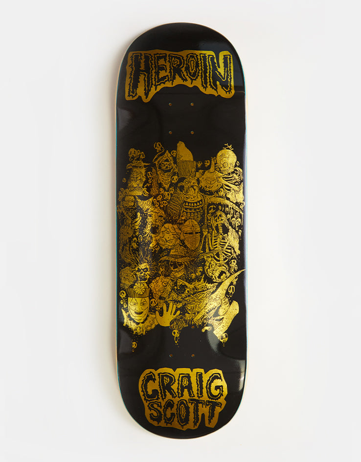 Heroin Craig Questions Allegory of Fear Skateboard Deck - 10”