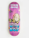 Heroin Curb Killer Wide Boy Skateboard Deck - 10.75”