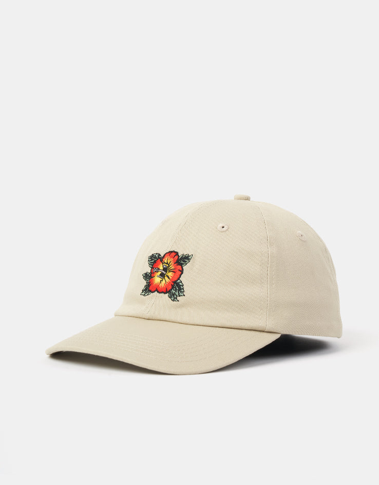 Santa Cruz Screaming Hibiscus Strapback Cap - Blond Wood