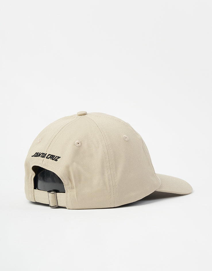 Santa Cruz Screaming Hibiscus Strapback Cap - Blond Wood