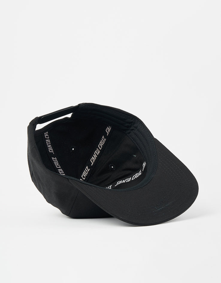 Santa Cruz Winkowski UFO Dot Snapback Cap - Black
