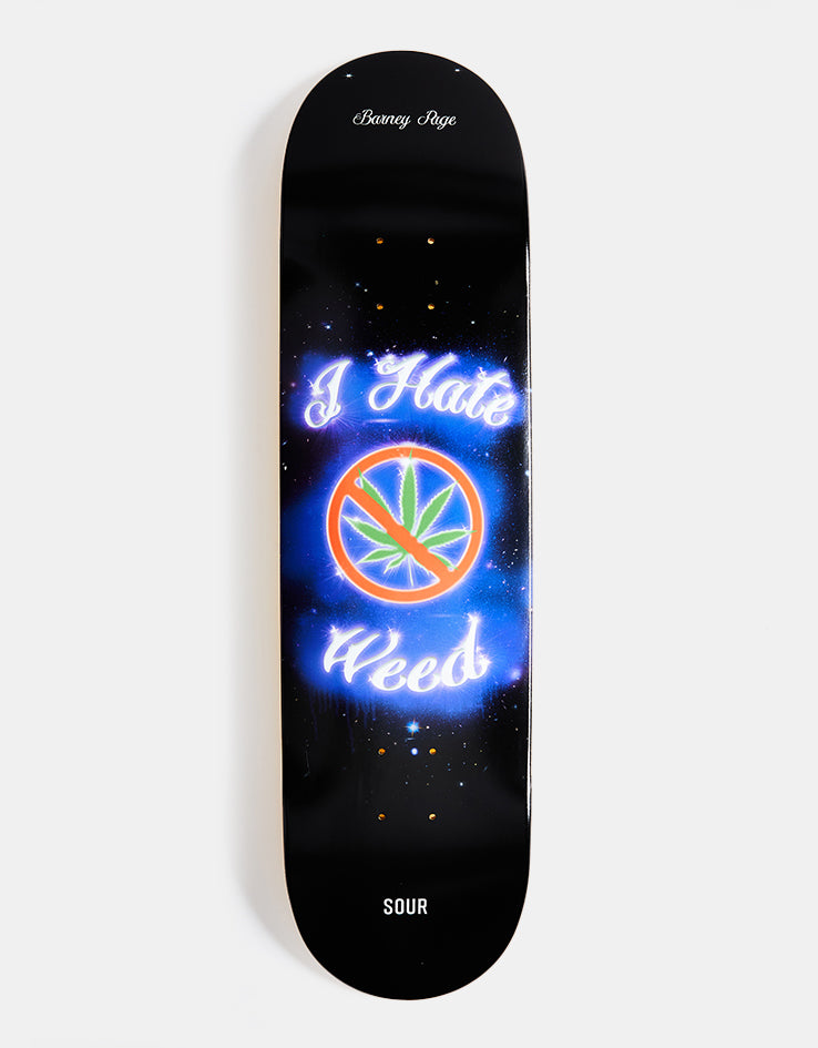 Sour Barney Hater Skateboard Deck - 8.25